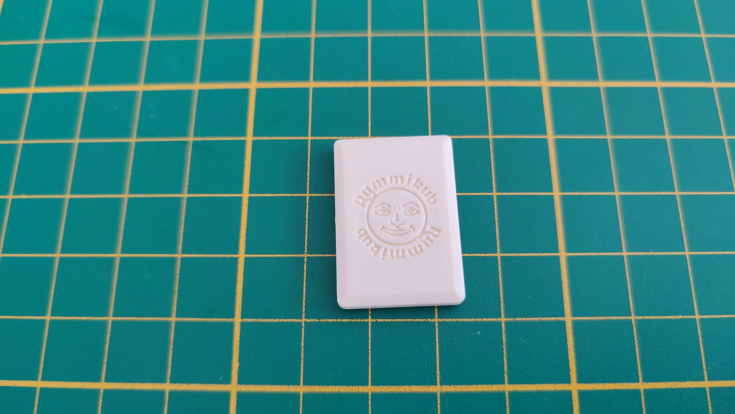 Tuile chiffre 2 deux noir pièce détachée jeu de société Rummikub Le rami des chiffres jeu de voyage Hasbro #C68