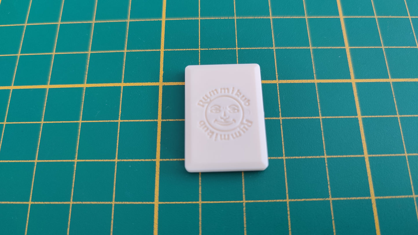 Tuile chiffre 2 deux orange pièce détachée jeu de société Rummikub Le rami des chiffres jeu de voyage Hasbro #C68