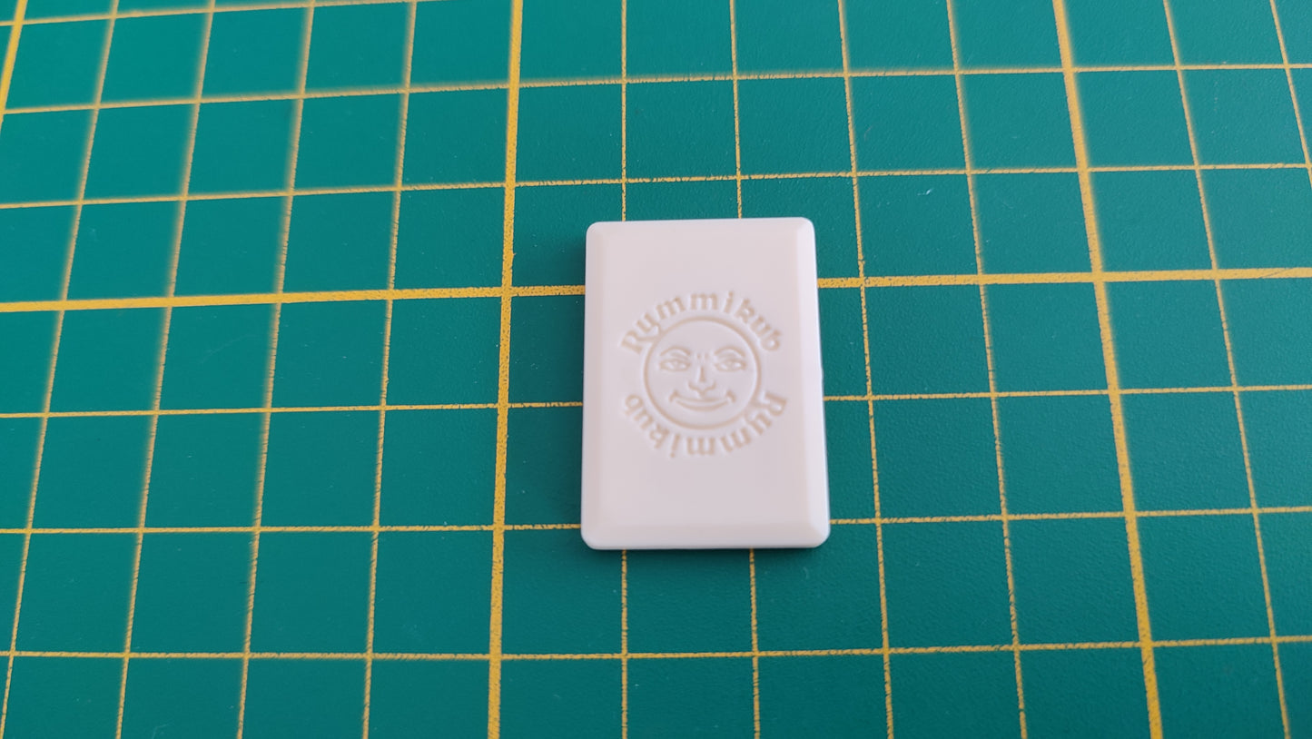 Tuile chiffre 4 quatre rouge pièce détachée jeu de société Rummikub Le rami des chiffres jeu de voyage Hasbro #C68