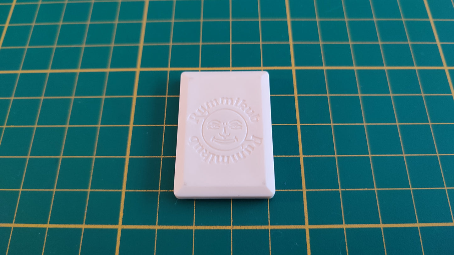 Tuile chiffre 5 cinq orange pièce détachée L'original Rummikub chiffres M&M Ventures 2014 #E31