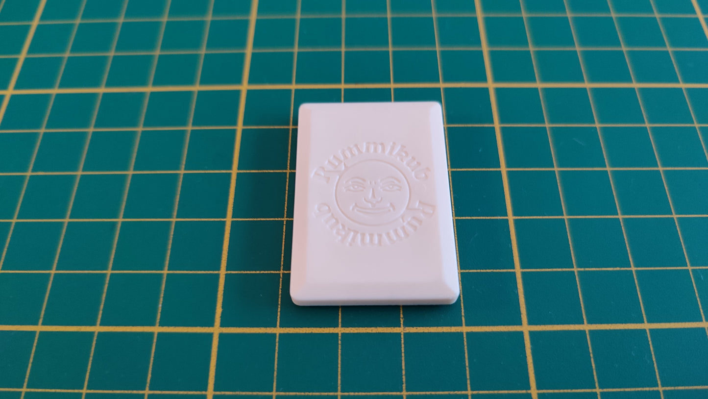 Tuile chiffre 6 six noir pièce détachée L'original Rummikub chiffres M&M Ventures 2014 #C39