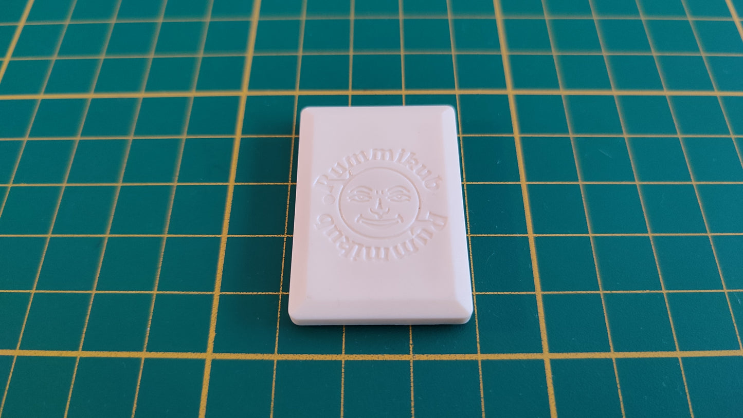 Tuile chiffre 7 sept noir pièce détachée L'original Rummikub chiffres M&M Ventures 2014 #C39