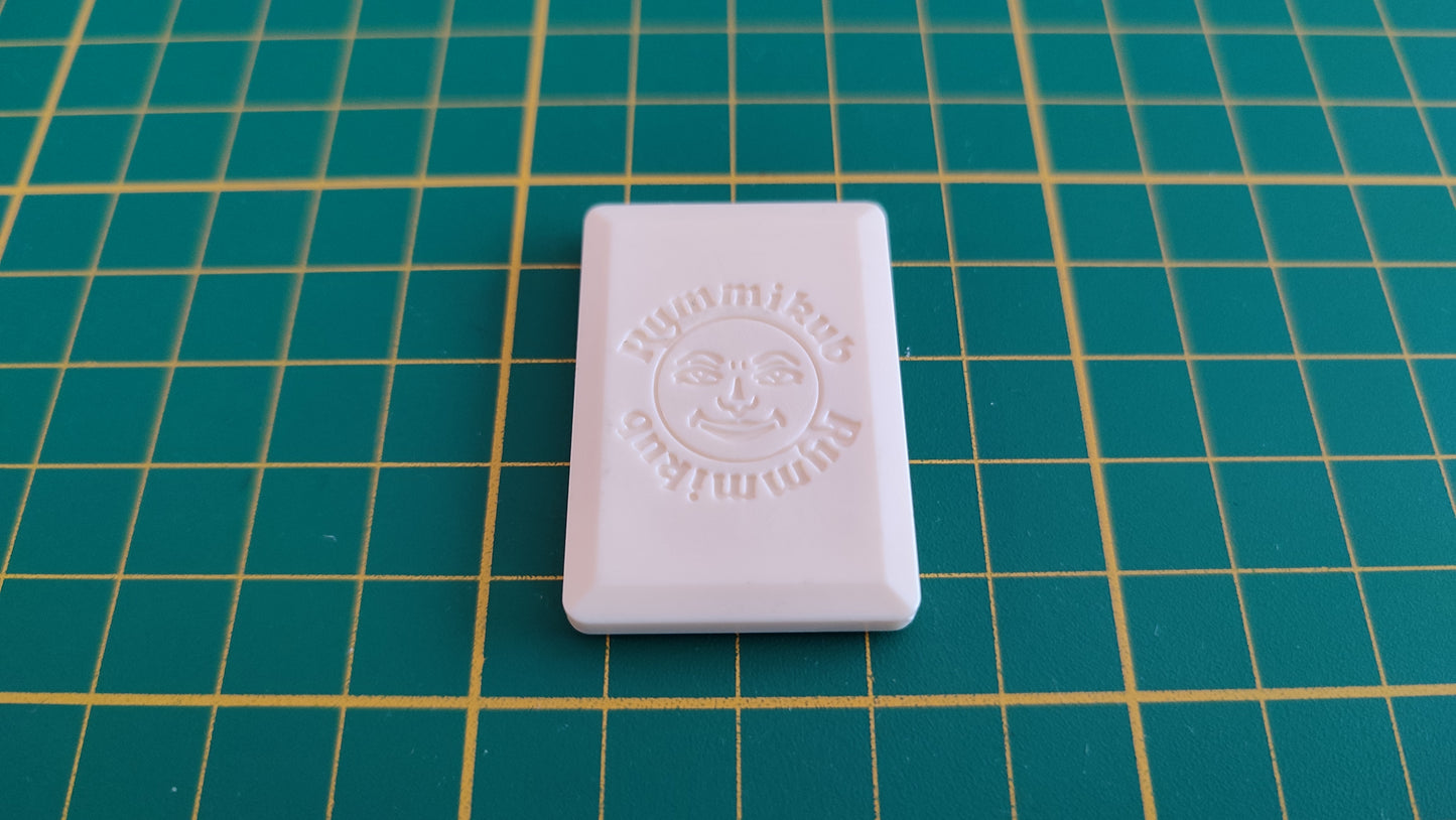 Tuile lettre M pièce détachée Rummikub lettres le rami des lettres Parker #C40