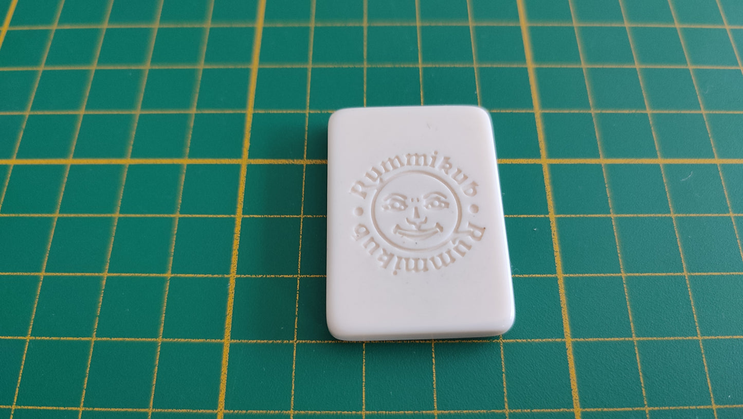 Tuile numéro 10 dix orange pièce détachée jeu de société Rummikub Le rami des chiffres XXL #E60