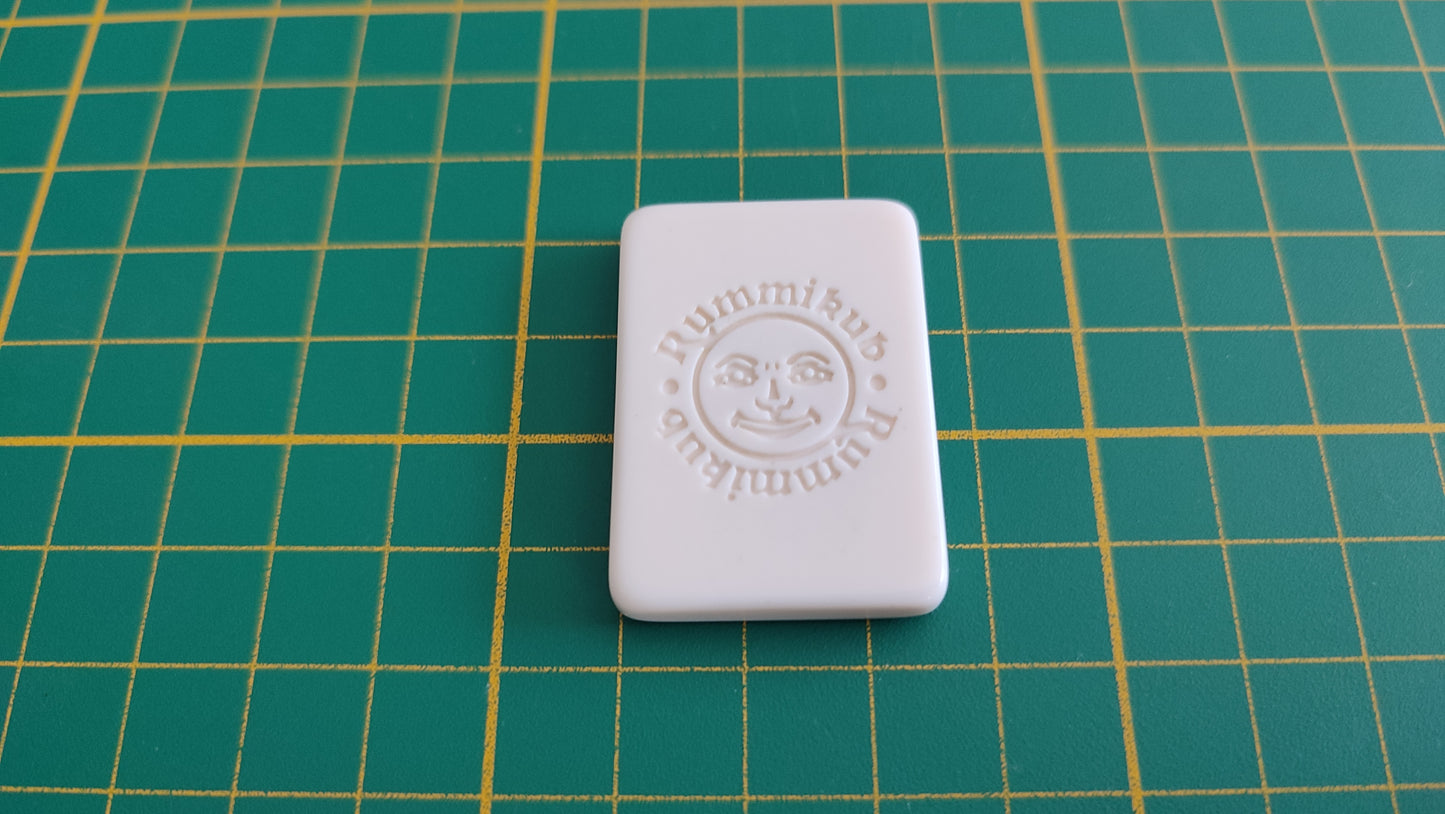 Tuile numéro 4 quatre bleu pièce détachée jeu de société Rummikub Le rami des chiffres XXL #E60