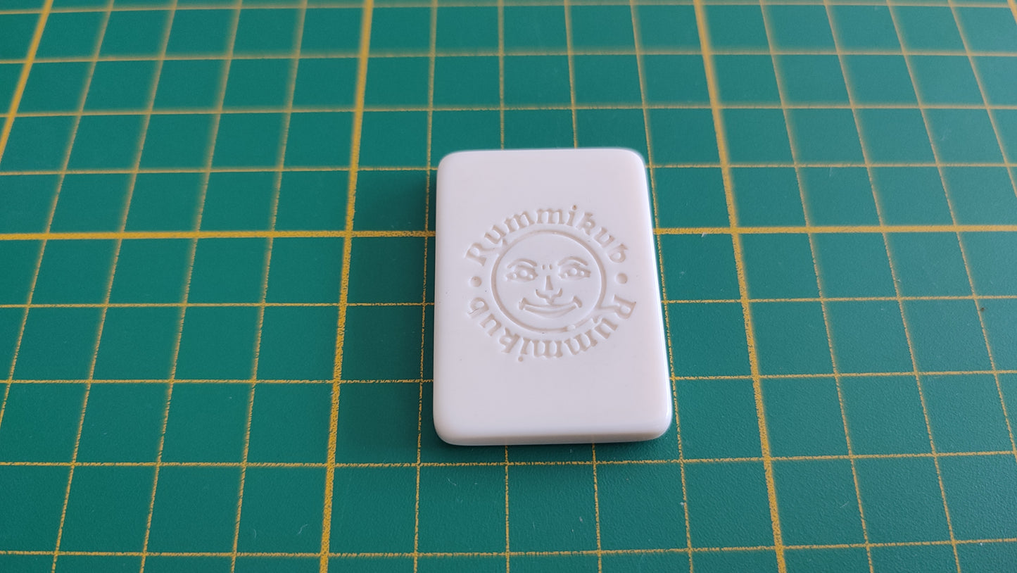 Tuile numéro 4 quatre rouge pièce détachée jeu de société Rummikub Le rami des chiffres XXL #E60