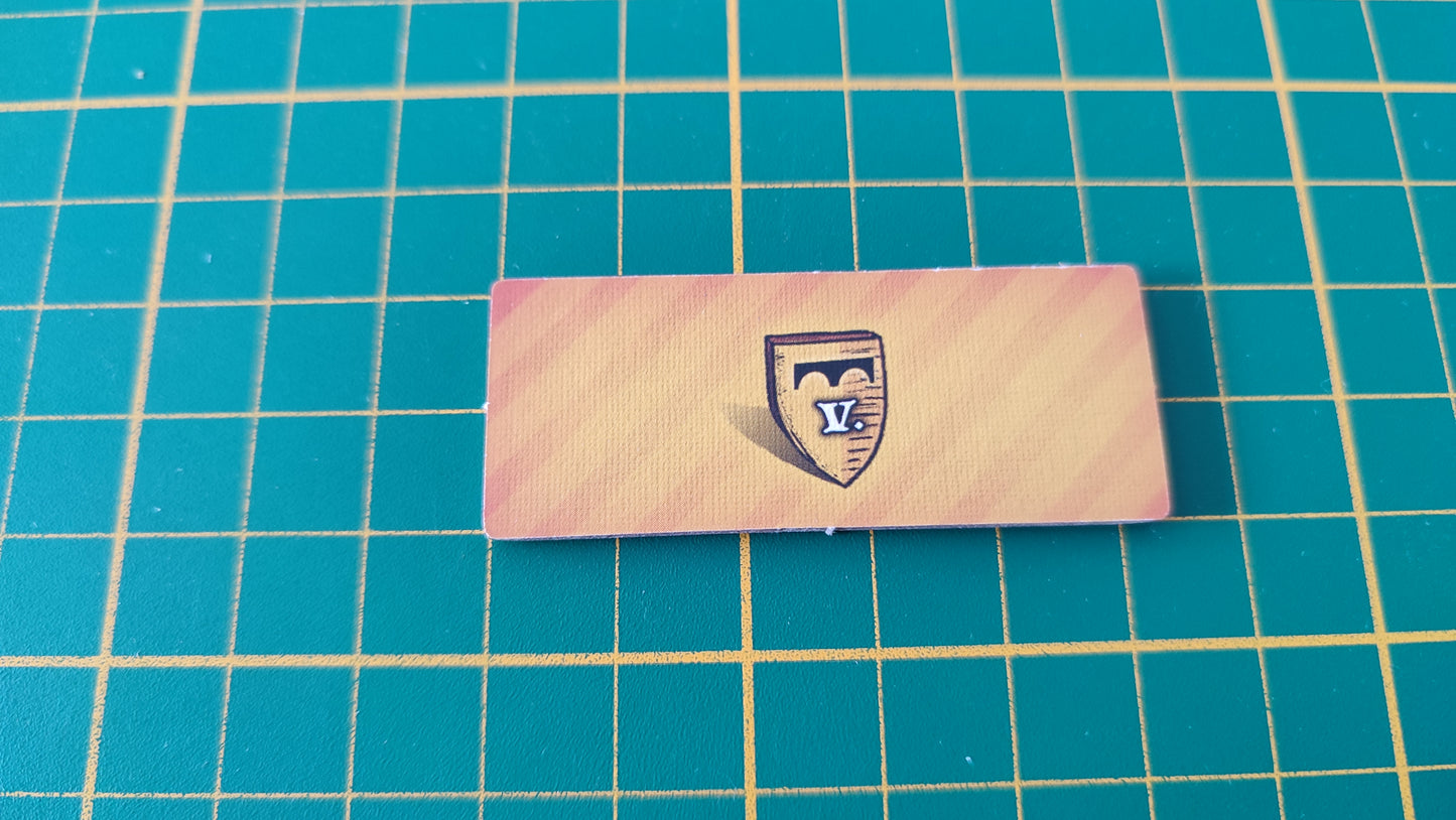 Tuile pont n°1 Praga Caput Regni vladimir suchy Delicious Games pièce détachée jeu de société #E34