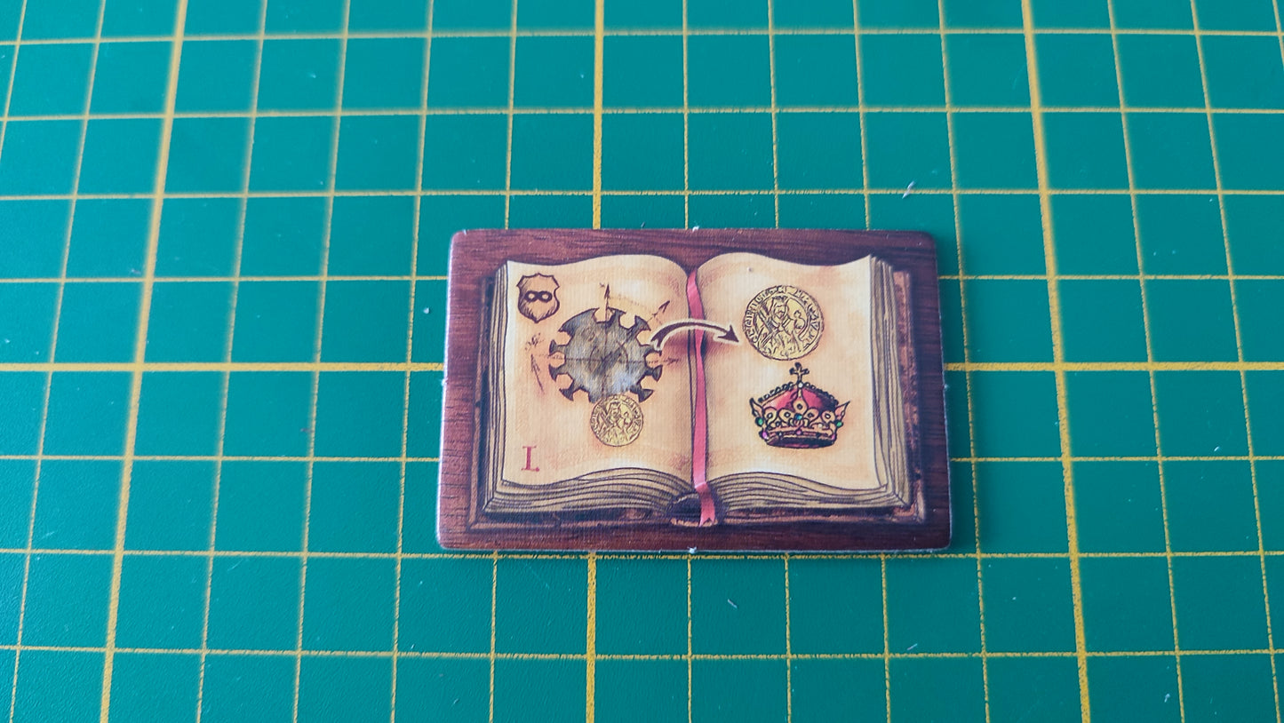 Tuile technologie n°1 Praga Caput Regni vladimir suchy Delicious Games pièce détachée jeu de société #E34