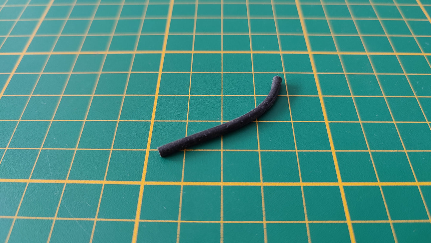 Tuyau caoutchouc court pour extincteur référence 30 81 642 pièce détachée Playmobil #C05