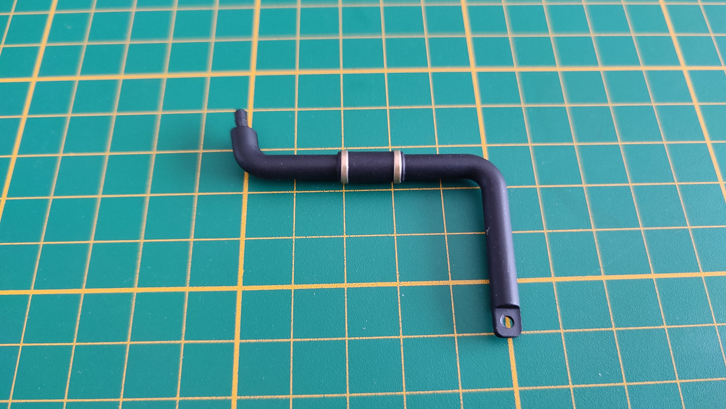 Tuyau d'huile 33D n°33 pièce détachée Porsche 911 Carrera RS 2.7 1/8 1/8ème Altaya #B37