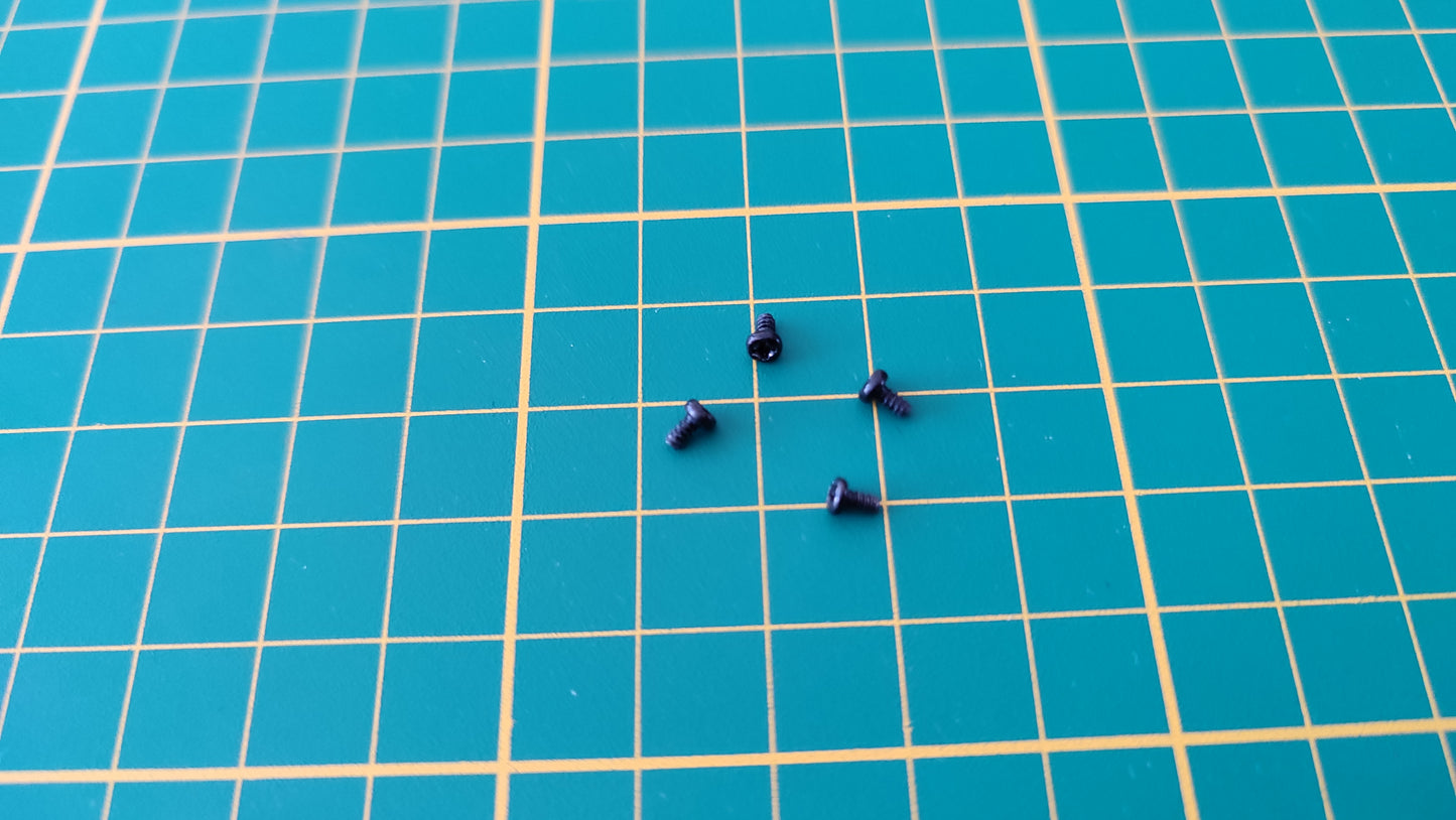 Vis IP X4 1.7X3mm n°50 pièce détachée Porsche 911 Carrera RS 2.7 1/8 1/8ème Altaya #B37