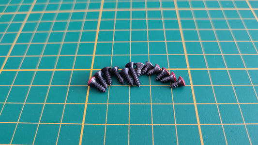 Visserie x12 pièce détachée miniature Bburago burago Porsche 911 Carrera 1993 1/18 1/18e 1/18ème #C53