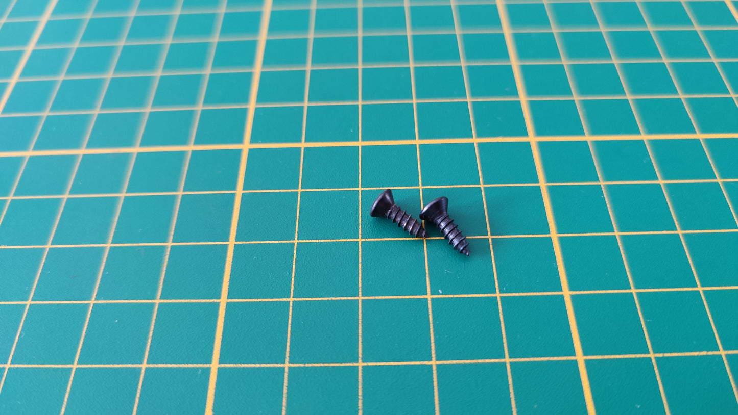 Visserie x2 pièce détachée miniature Bburago Burago Bugatti type 59 1934 1/18 1/18e 1/18ème #B98