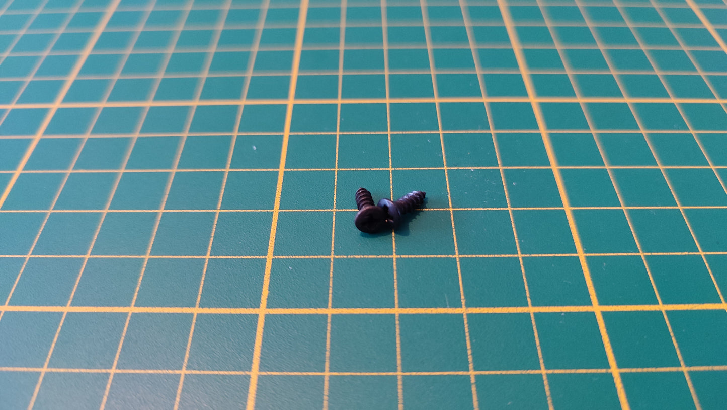 Visserie x2 pièce détachée miniature Bburago Burago Ford Escort RS Cosworth 1/24 1/24e 1/24ème #D38