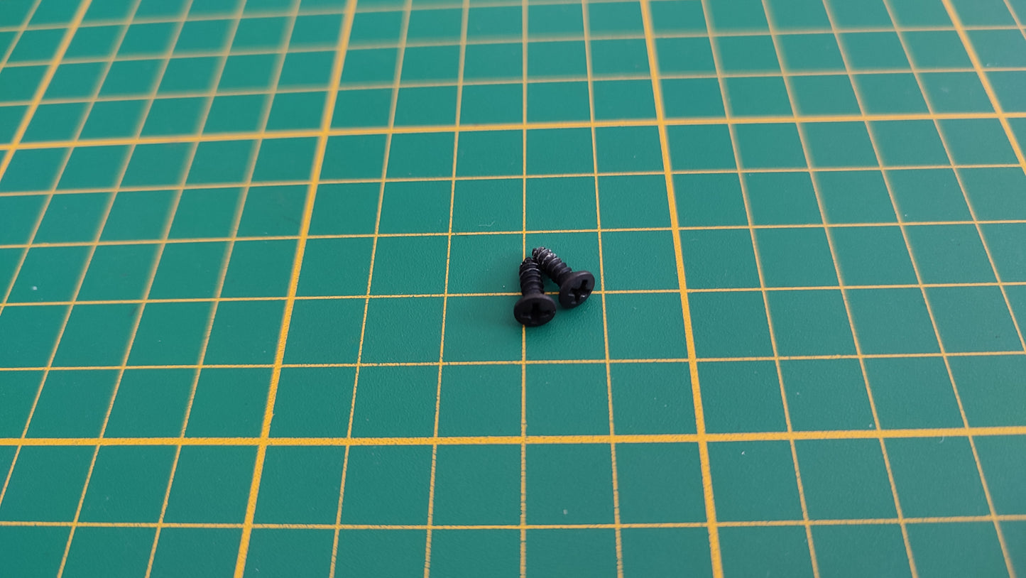 Visserie x2 pièce détachée miniature Bburago Burago Mercedes-Benz SSK 1/24 1/24e 1/24ème #C28