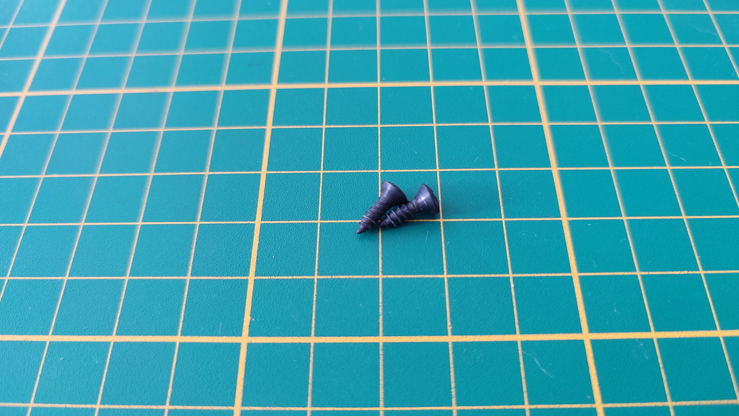 Visserie x2 pièce détachée miniature Bburago Burago Mercedes-Benz SSK 1928 1/18 1/18e 1/18ème #B86