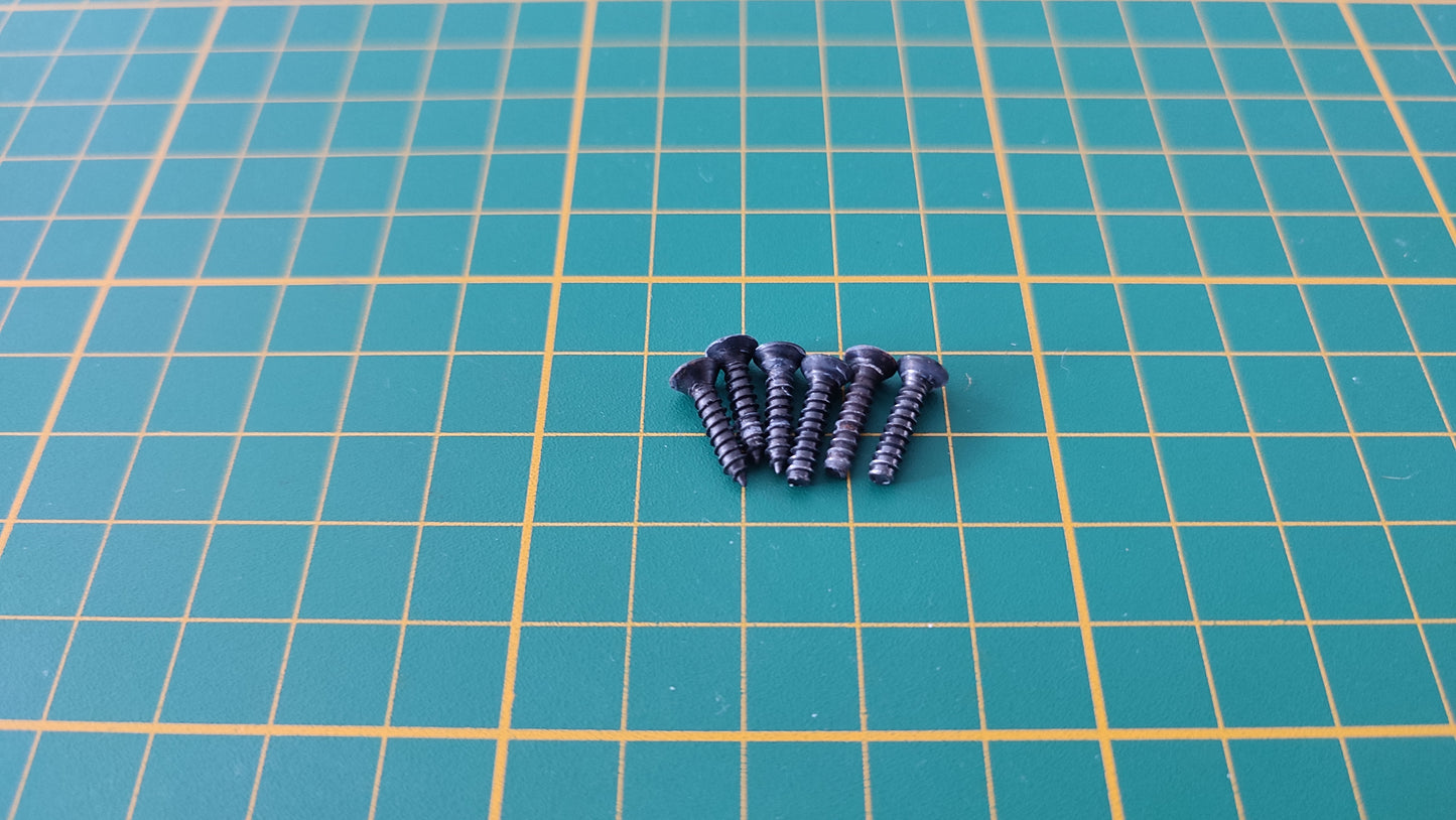 Visserie x6 pièce détachée miniature Bburago Burago Jaguar type E 1961 1/18 1/18e 1/18ème #B88