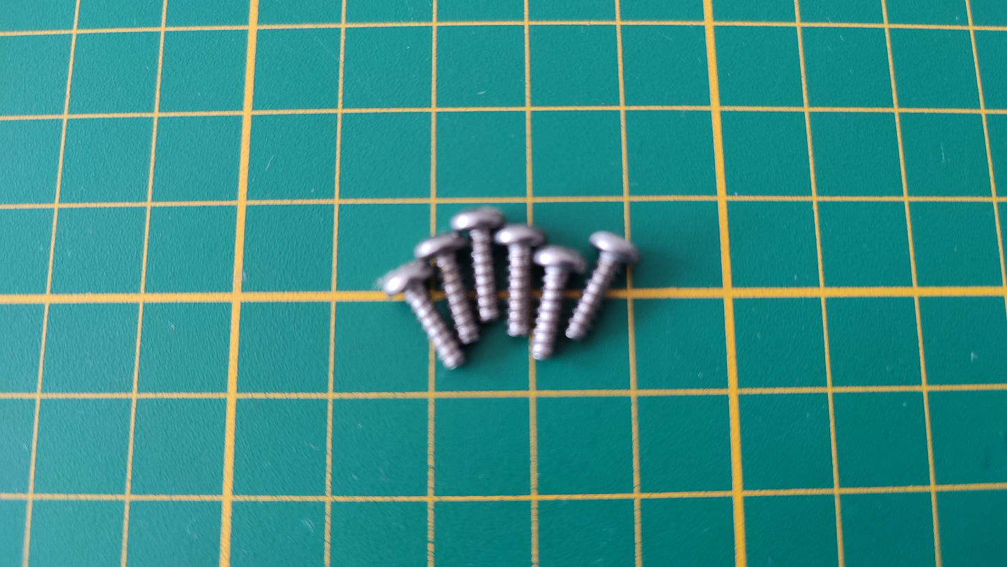 Visserie x6 référence 30828372 pièce détachée Playmobil #D09