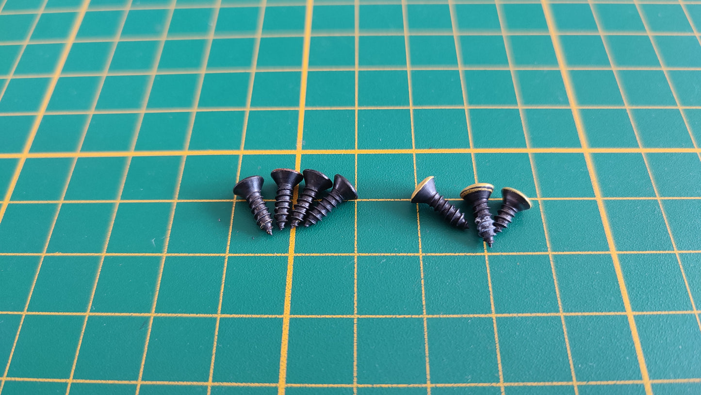 Visserie x7 pièce détachée miniature Burago Bburago Lamborghini Diablo 1990 1/18 1/18e 1/18ème #D04