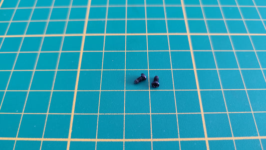 Vis x2 BM 2x4mm n°32 pièce détachée Porsche 911 Carrera RS 2.7 1/8 1/8ème Altaya #B37