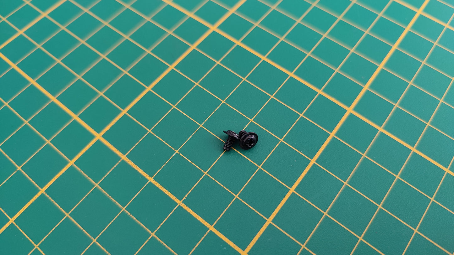 Vis x2 OP 2.3x4x5.5mm n°49 pièce détachée Renault R8 Gordini 1/8 1/8ème Eaglemoss Collections #A67