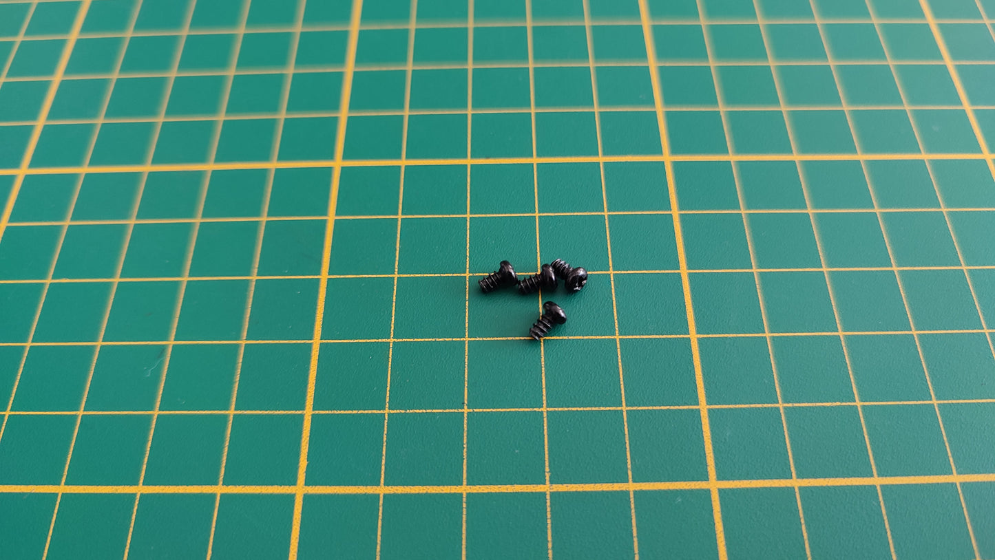 Vis x4 KP 2.3x4mm n°47 pièce détachée Renault R8 Gordini 1/8 1/8ème Eaglemoss Collections #A67