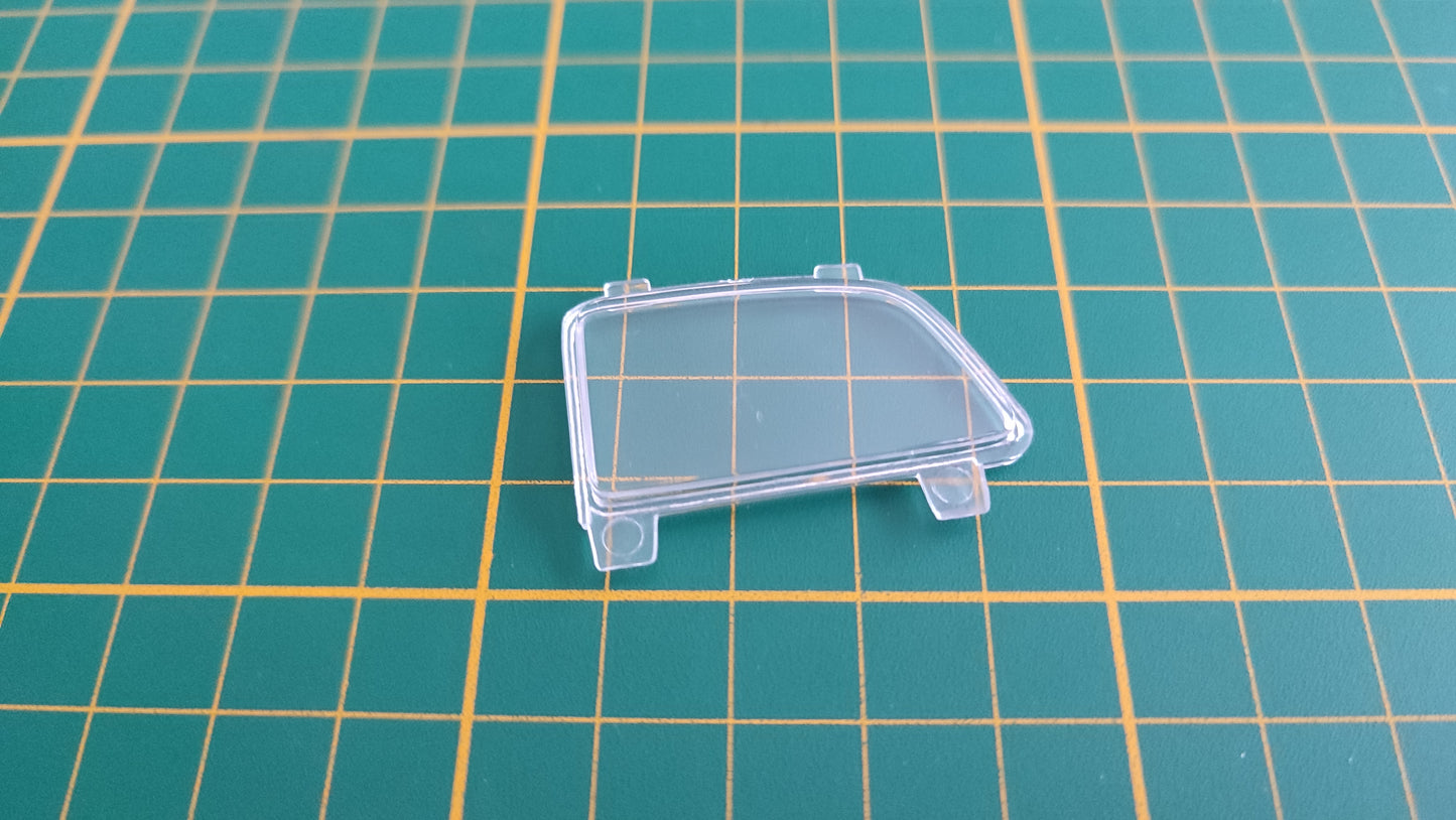 Vitre arrière gauche pièce détachée miniature 1/18 Solido Citroën traction type 11 B 1938 #C27