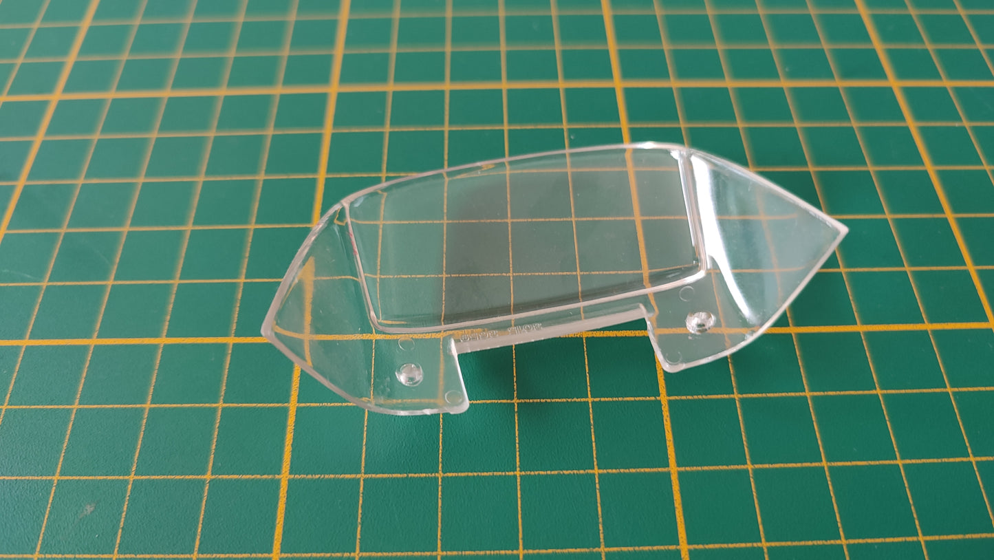 Vitre arrière pièce détachée miniature Burago Mercedes 300 SL 1954 1/18 1/18e #D85