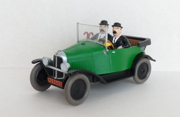 Voiture Tintin N°17 – Citroën 5 HP des Dupondt – Atlas 1/43
