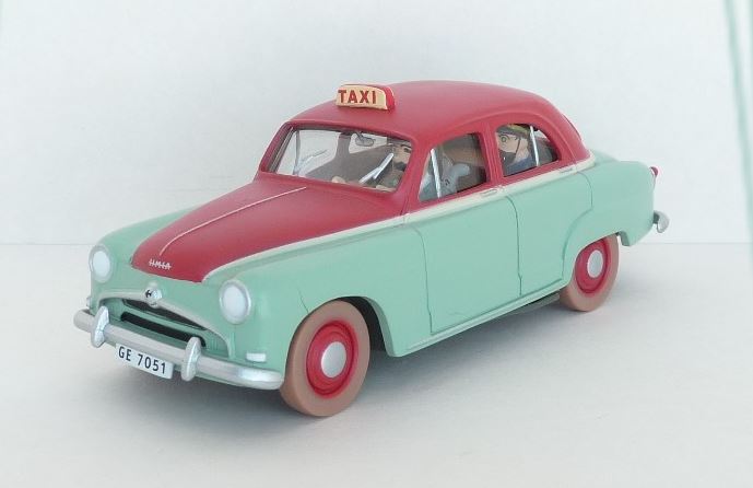 Voiture Tintin N°21 – Taxi Simca – Atlas 1/43