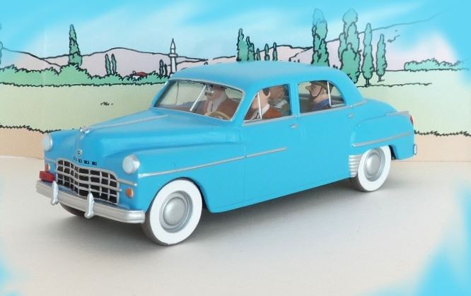 Voiture Tintin N°30 – Dodge – Objectif Lune – Atlas 1/43