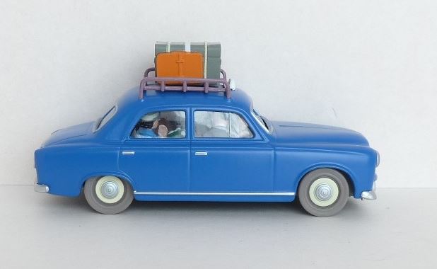 Voiture Tintin N°35 – Taxi de Moulinsart – Les Bijoux de la Castafiore – Atlas 1/43