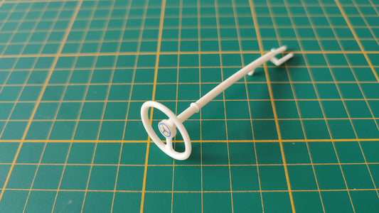 Volant crème pièce détachée miniature Burago Mercedes 300 SL 1954 1/18 1/18e #D85