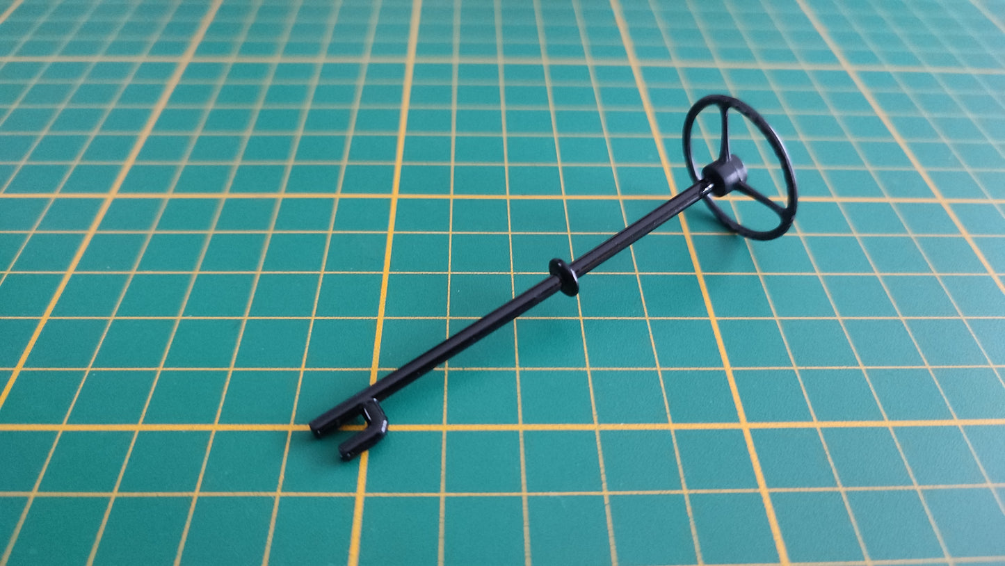 Volant pièce détachée miniature 1/18 Solido Citroën traction type 11 B 1938 #C27