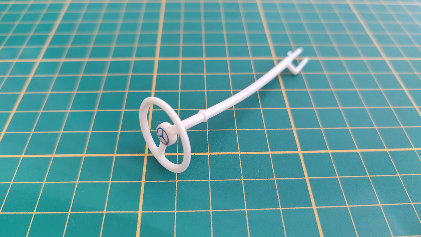 Volant pièce détachée miniature Bburago Burago Mercedes-benz 300 sl 1/18 1/18e 1/18ème #A91