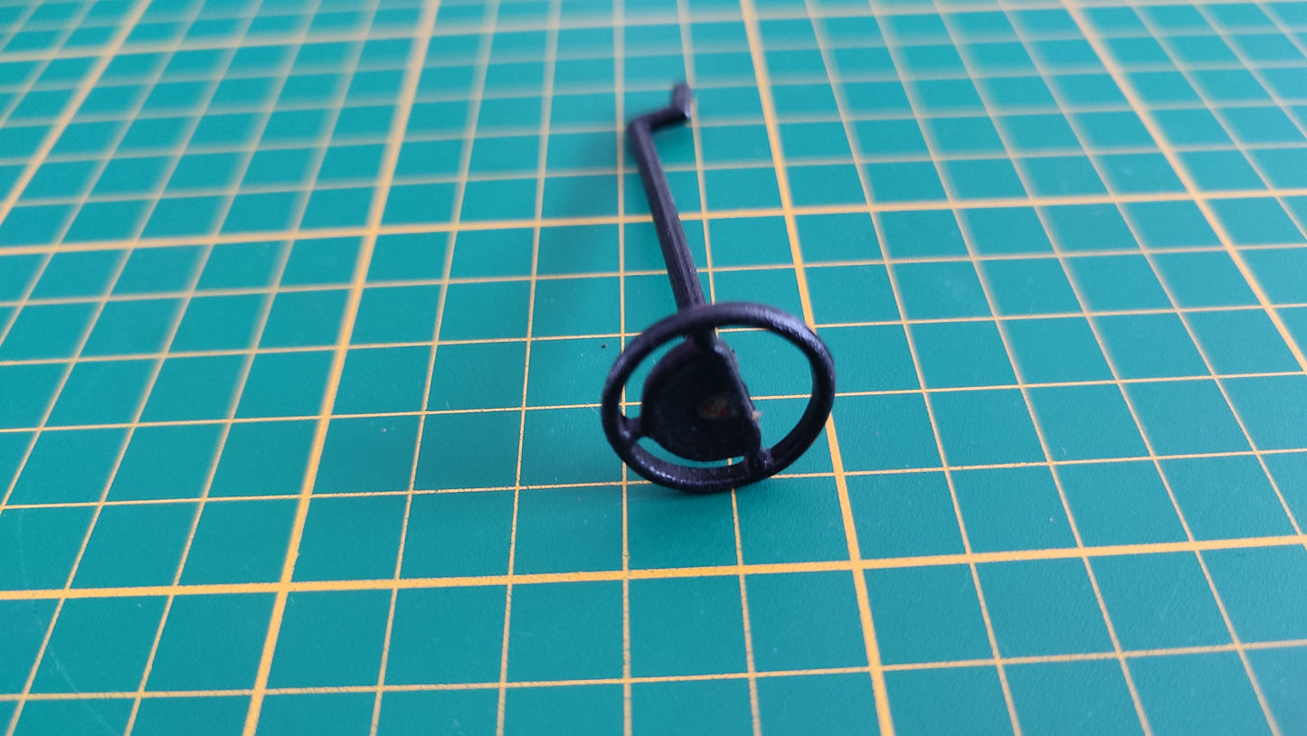 Volant pièce détachée miniature Maisto Porsche Boxster 1/18 1/18e 1/18ème #C01