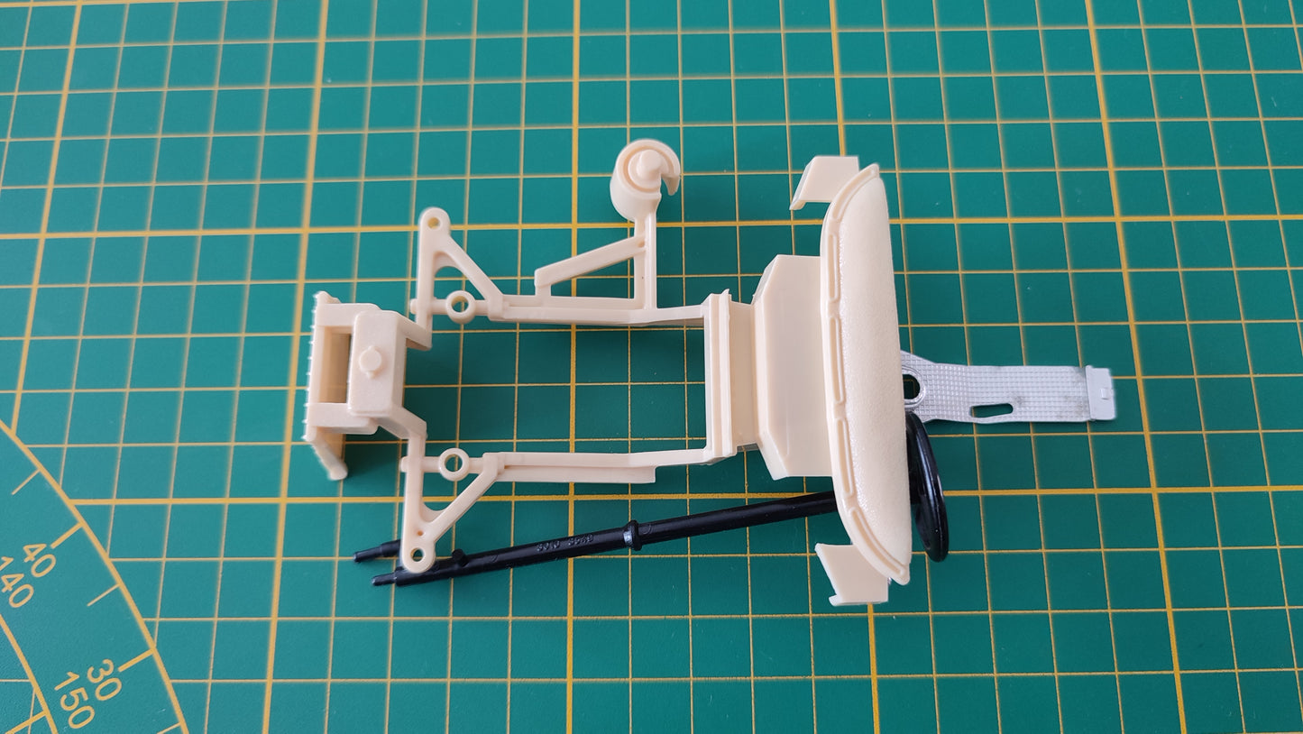 Volant tableau de bord pièce détachée miniature Bburago Burago Jaguar type E 1961 1/18 1/18e 1/18ème #B88