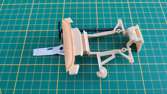 Volant tableau de bord pièce détachée miniature Bburago Burago Jaguar type E 1961 1/18 1/18e 1/18ème #C35