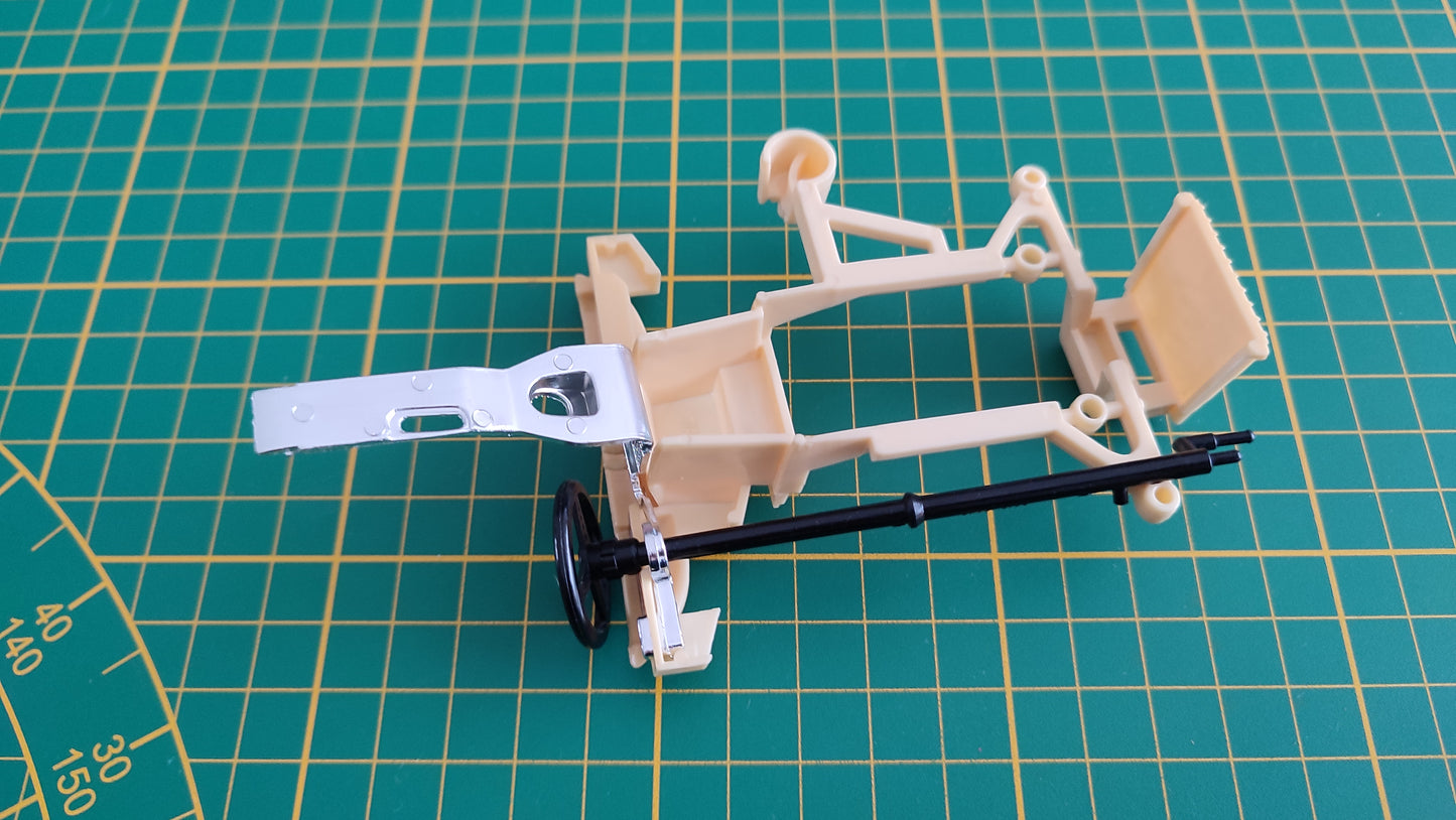 Volant tableau de bord pièce détachée miniature Bburago Burago Jaguar type E 1961 1/18 1/18e 1/18ème #C35