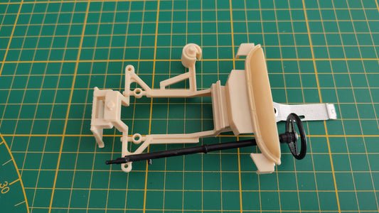 Volant tableau de bord pièce détachée miniature Bburago Burago Jaguar type E 1961 1/18 1/18e 1/18ème #C64