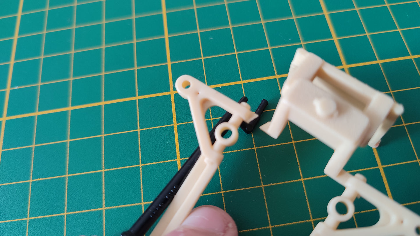 Volant tableau de bord pièce détachée miniature Bburago Burago Jaguar type E 1961 1/18 1/18e 1/18ème #D33