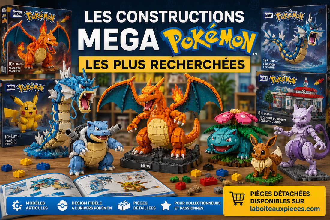 Les constructions MEGA Pokémon les plus recherchées par les collectionneurs