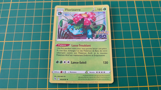 003/078 Carte Pokémon Florizarre rare holographique Epée et Bouclier EB10.5 Pokémon Go #B10
