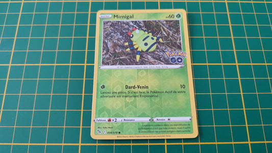 006/078 Carte Pokémon Mimigal commune reverse Epée et Bouclier EB10.5 Pokémon Go #B10
