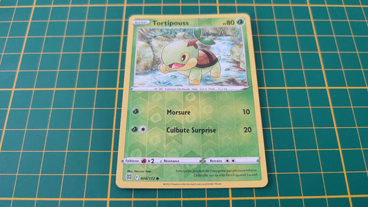 006/172 Carte Pokémon Tortipouss commune reverse Epée et Bouclier EB09 Stars Etincelantes #B10