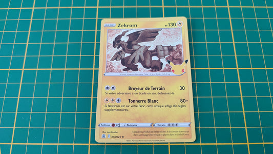 010/025 Carte Pokémon Zekrom rare holographique Epée et Bouclier EB07.5 Célébration #B10