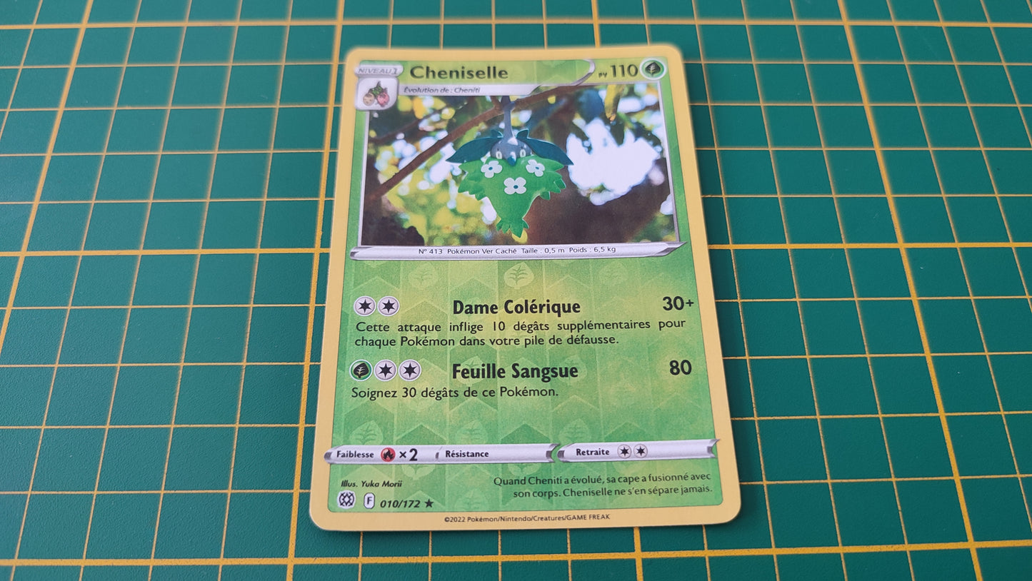 010/172 Carte Pokémon Cheniselle rare reverse Epée et Bouclier EB09 Stars Etincelantes #B10