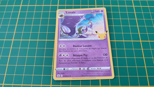 015/025 Carte Pokémon Lunala rare holographique Epée et Bouclier EB07.5 Célébration #B10
