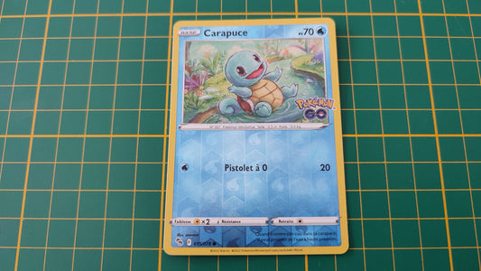 015/078 Carte Pokémon Carapuce commune reverse Epée et Bouclier EB10.5 Pokémon Go #B10