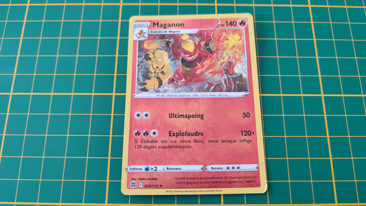 020/172 Carte Pokémon Maganon rare reverse Epée et Bouclier EB09 Stars Etincelantes #B10